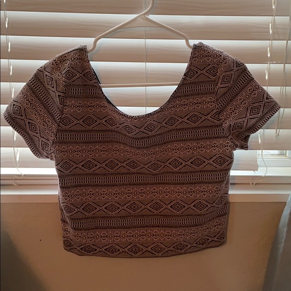 Pattern crop top - Picture 3 of 3